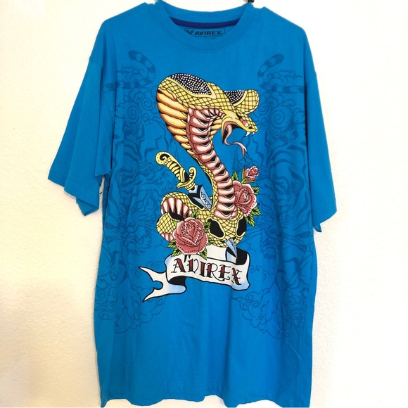 AVIREX Vintage T Shirt Large New With Tags - Picture 1 of 4